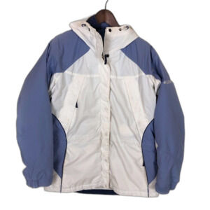 Columbia Interchange White Purple Snow Ski Jacket